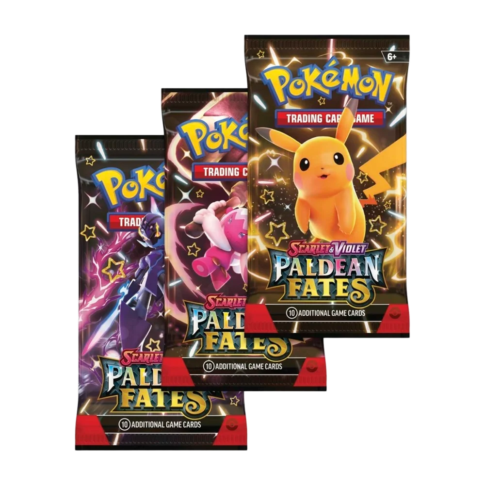 Paldean Fates Tech Sticker Collection - 3-Pack Blister 🇬🇧 Product Gallery Image 1