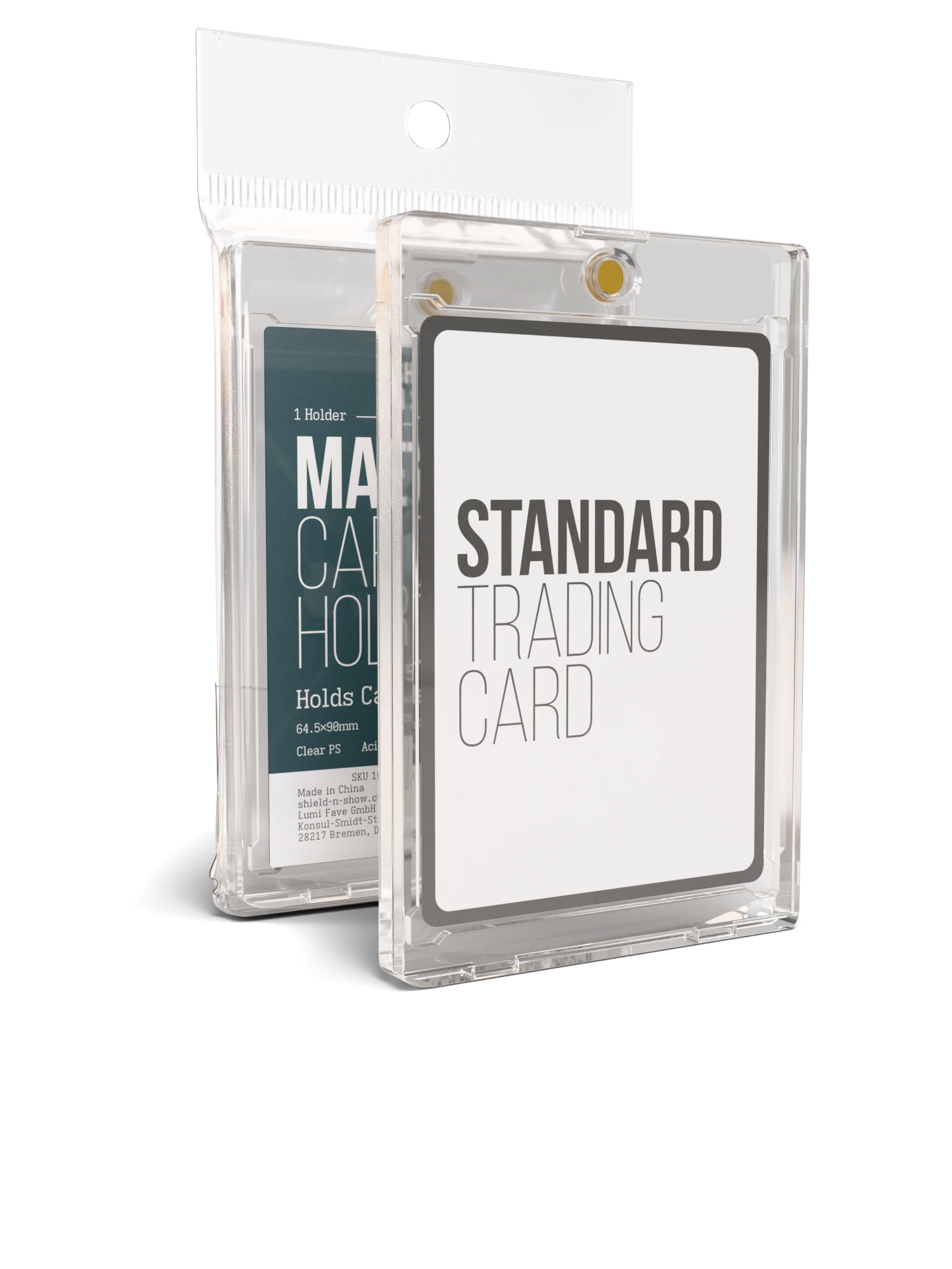 Magentic Card Holder Specs Image