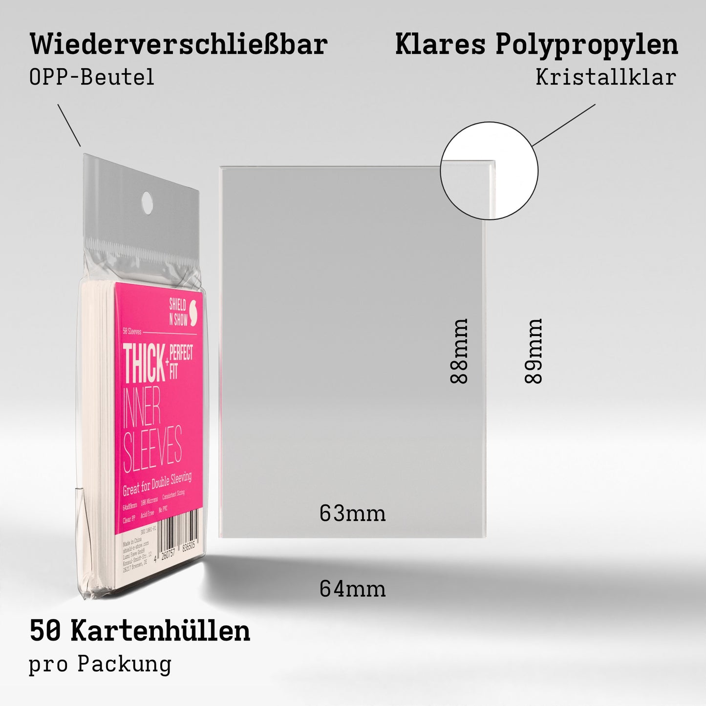 Thick Inner Sleeves Product Gallery Image 3 (de)