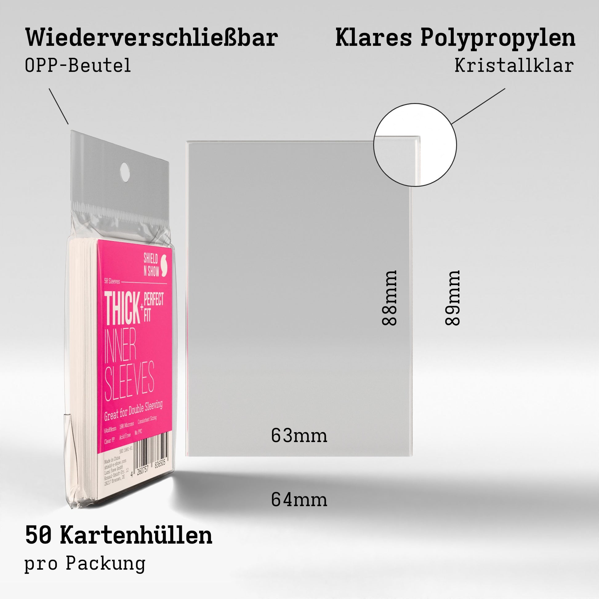 Thick Inner Sleeves Product Gallery Image 3 (de)