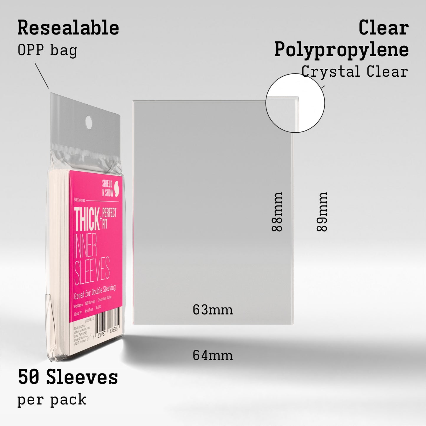 Thick Inner Sleeves Product Gallery Image 3 (en)