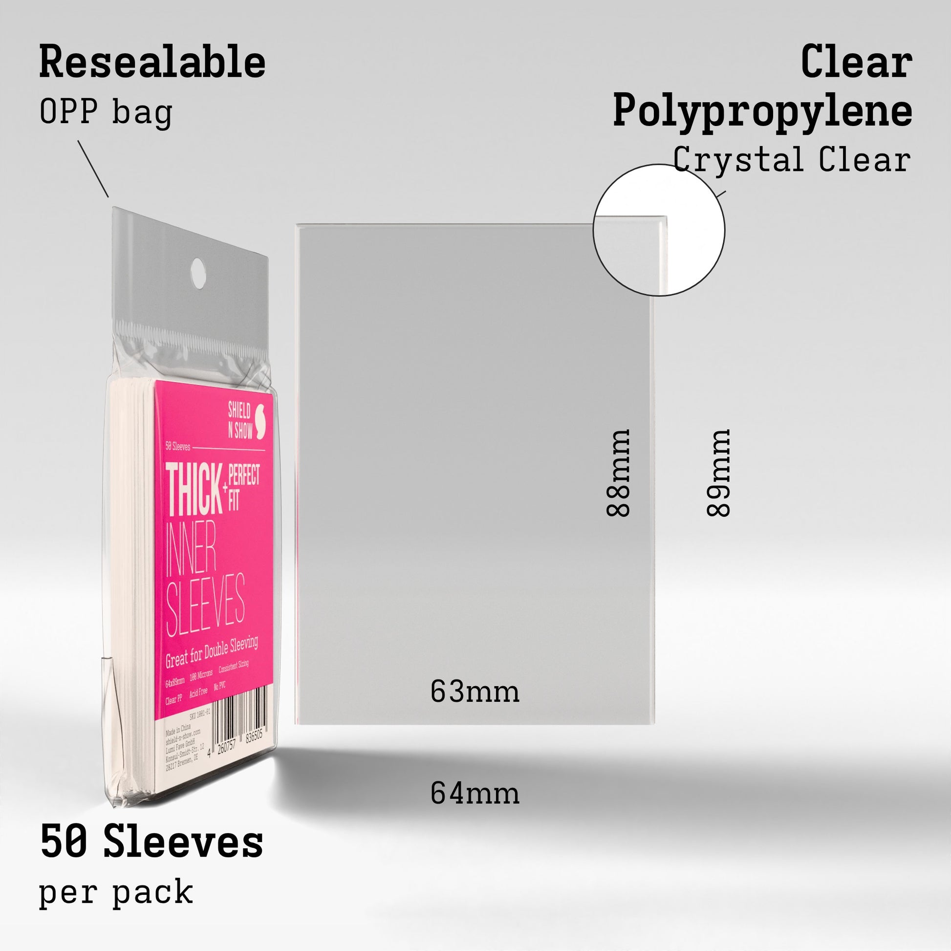 Thick Inner Sleeves Product Gallery Image 3 (en)