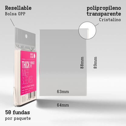 Thick Inner Sleeves Product Gallery Image 3 (es)