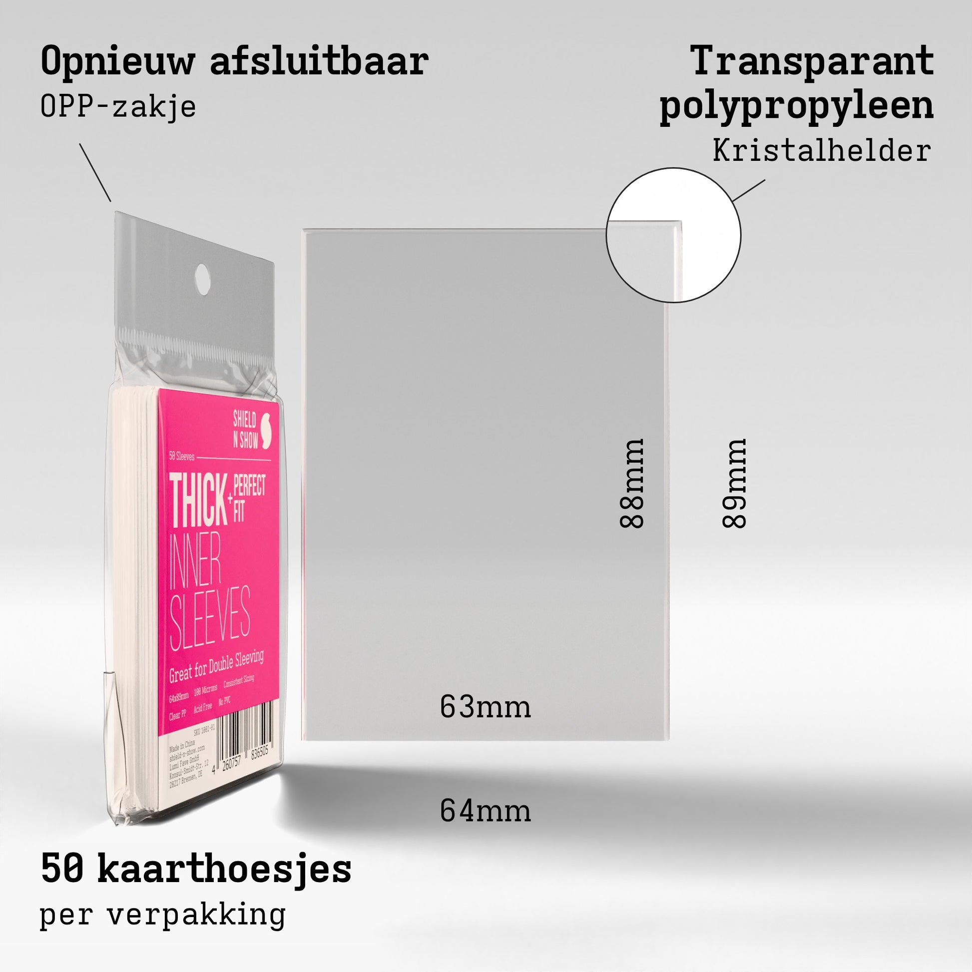 Thick Inner Sleeves Product Gallery Image 3 (nl)