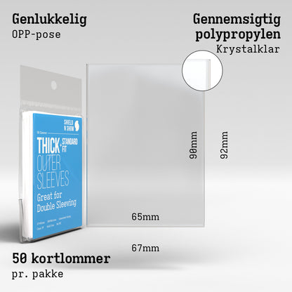 Thick Outer Sleeves Product Gallery Image 3 (da)