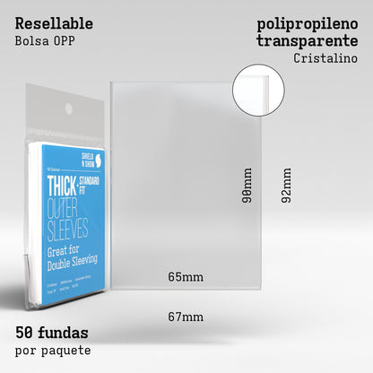 Thick Outer Sleeves Product Gallery Image 3 (es)