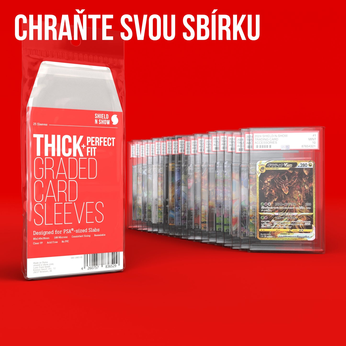 Thick Graded Sleeves for PSA/CGC Product Gallery Image 4 (cs)