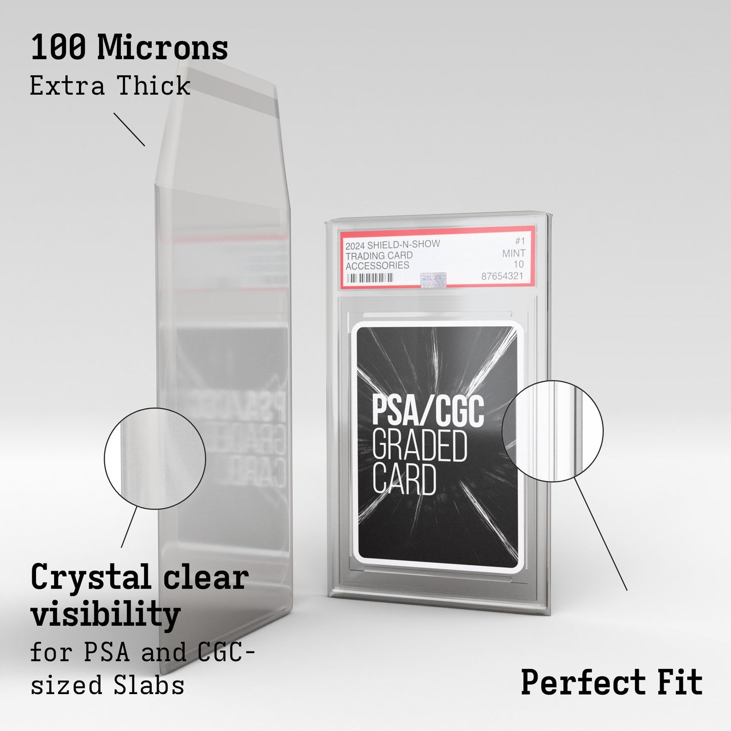 Thick Graded Sleeves for PSA/CGC Product Gallery Image 2 (en)