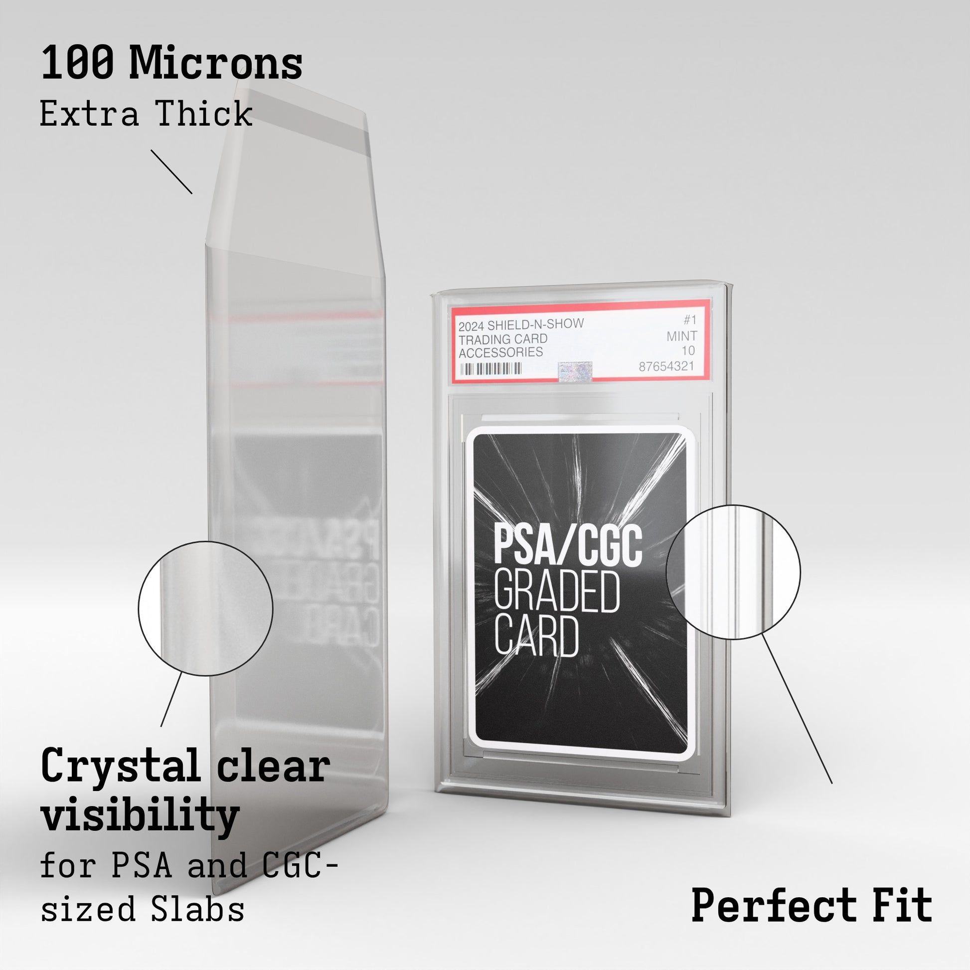 Thick Graded Sleeves for PSA/CGC Product Gallery Image 2 (en)
