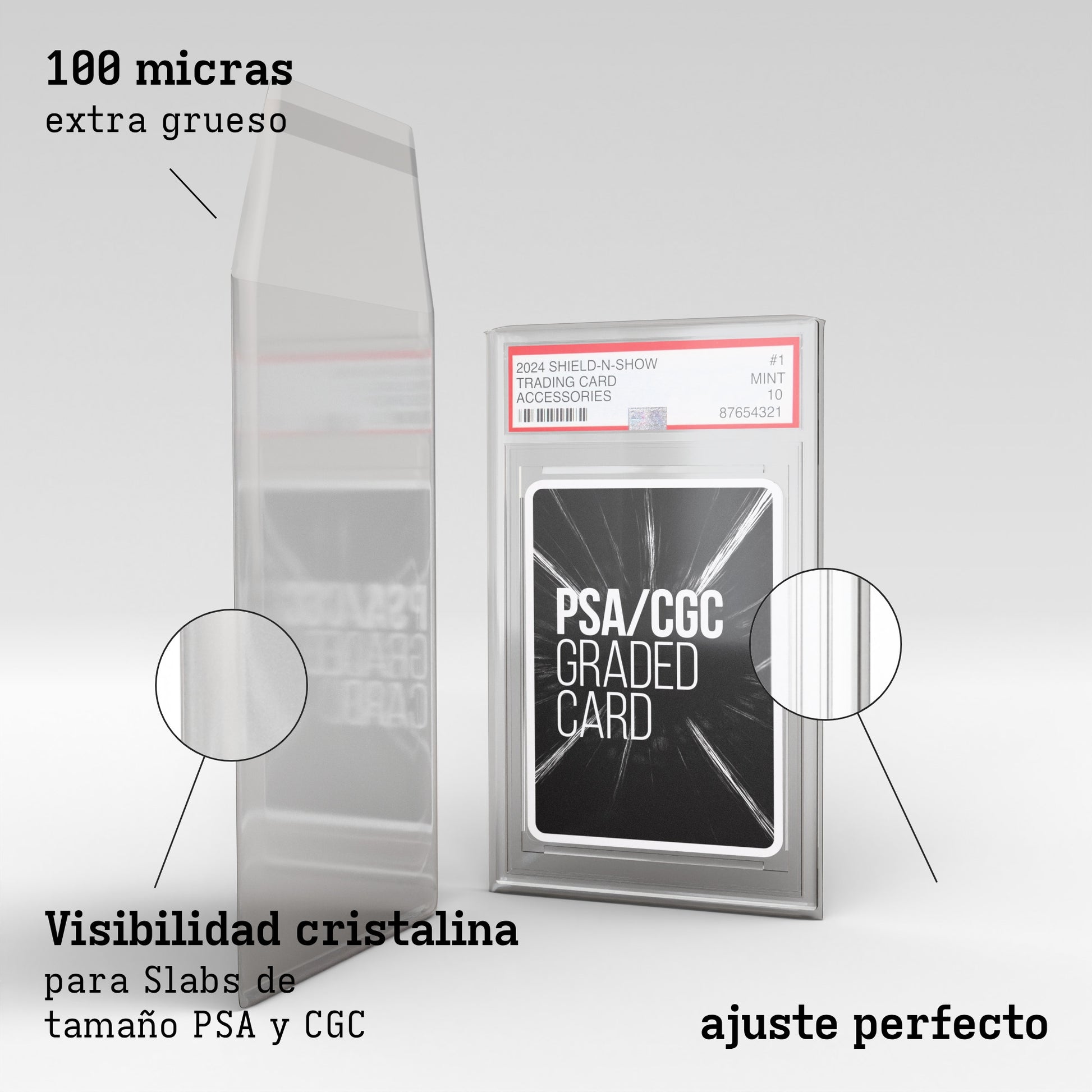 Thick Graded Sleeves for PSA/CGC Product Gallery Image 2 (es)