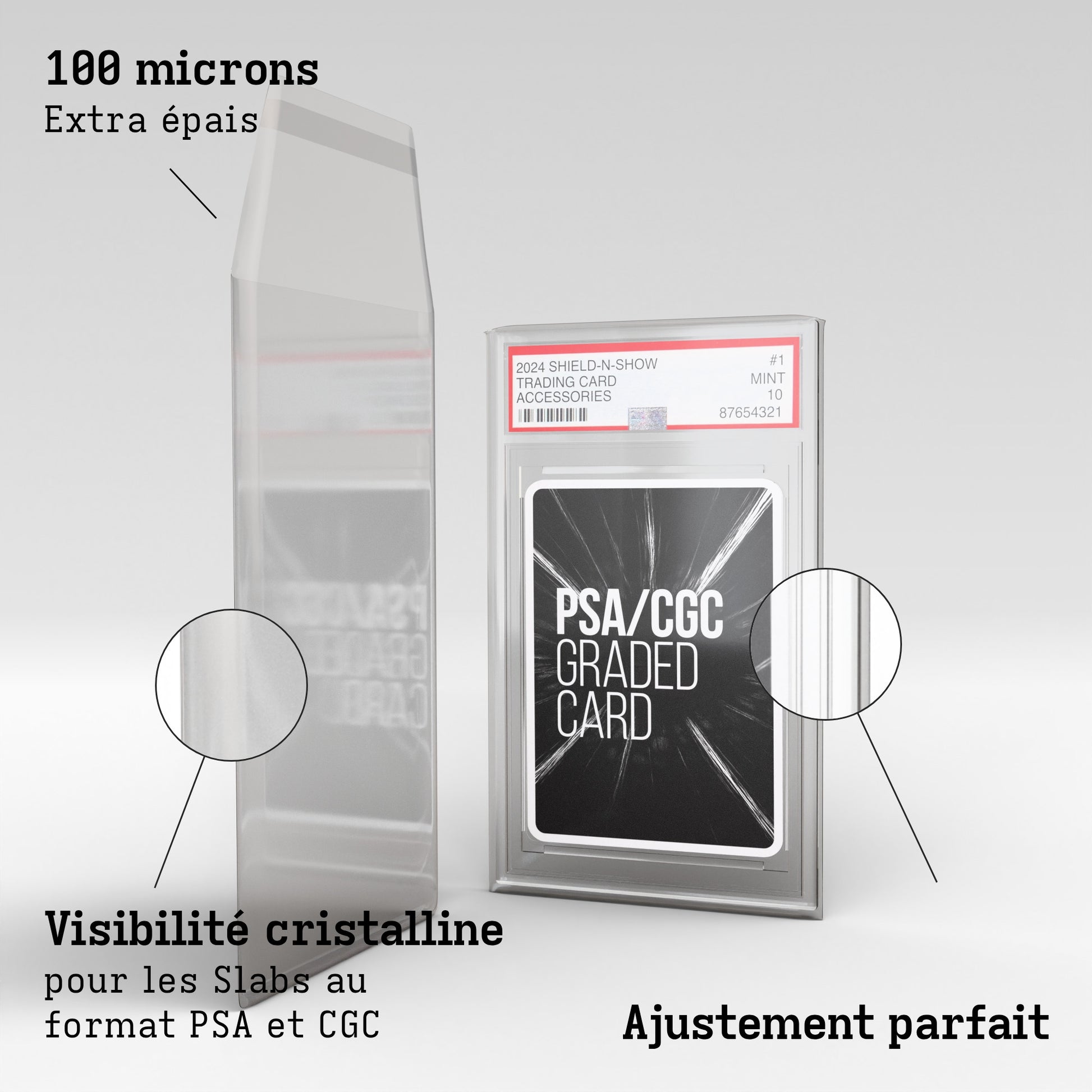 Thick Graded Sleeves for PSA/CGC Product Gallery Image 2 (fr)