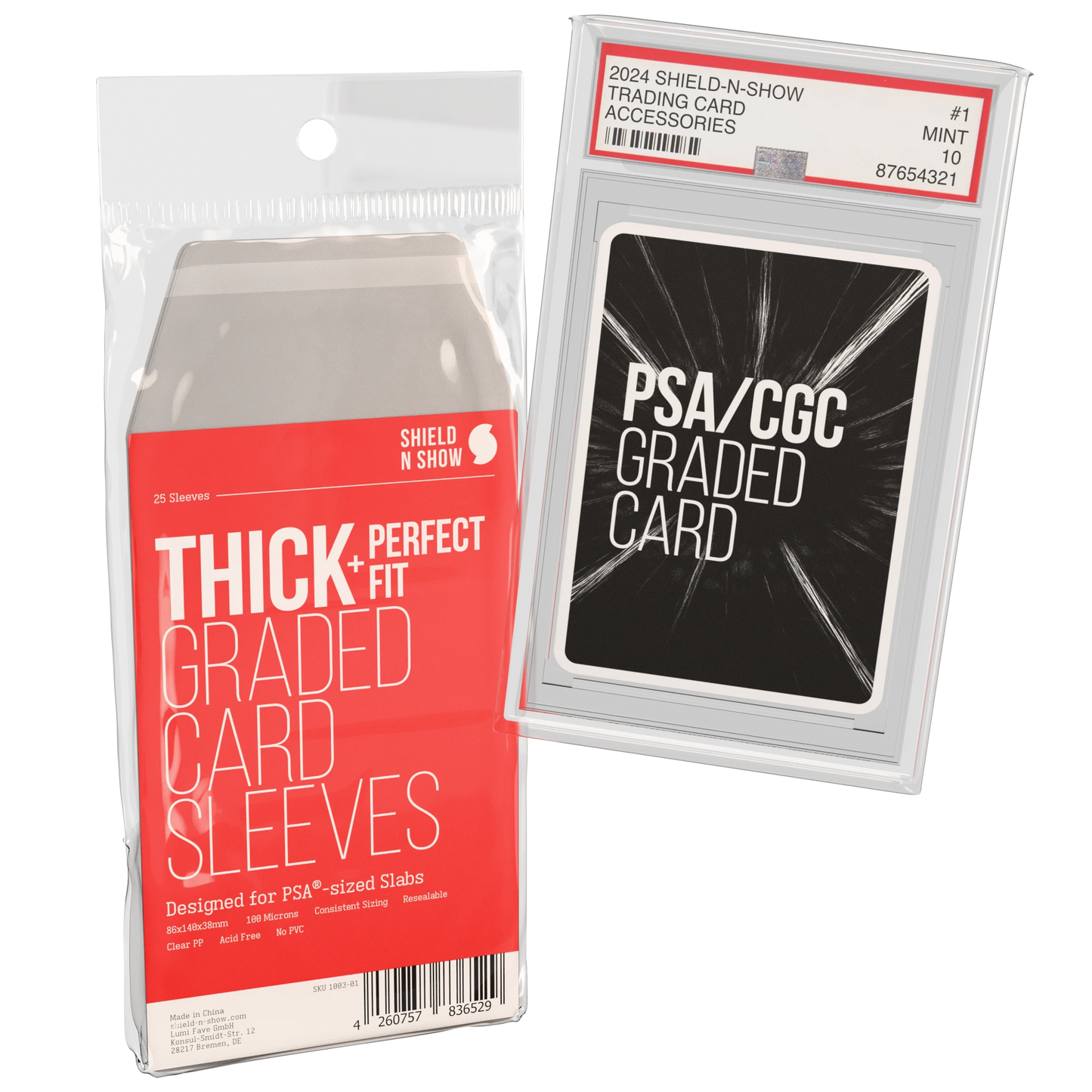 Thick Graded Sleeves for PSA/CGC Product Variant Image [1003-01]