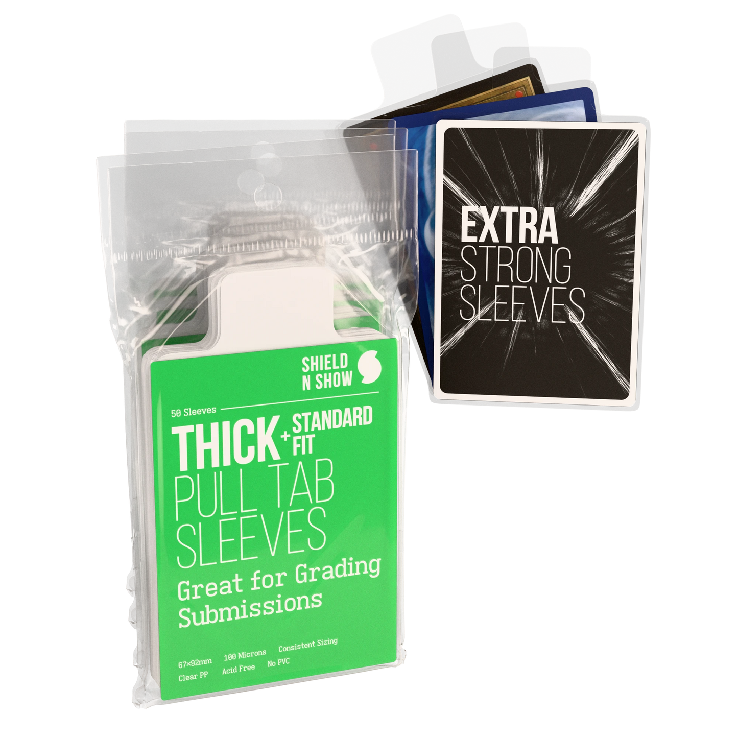 Thick Pull Tab Sleeves Product Variant Image [1004-01-004]