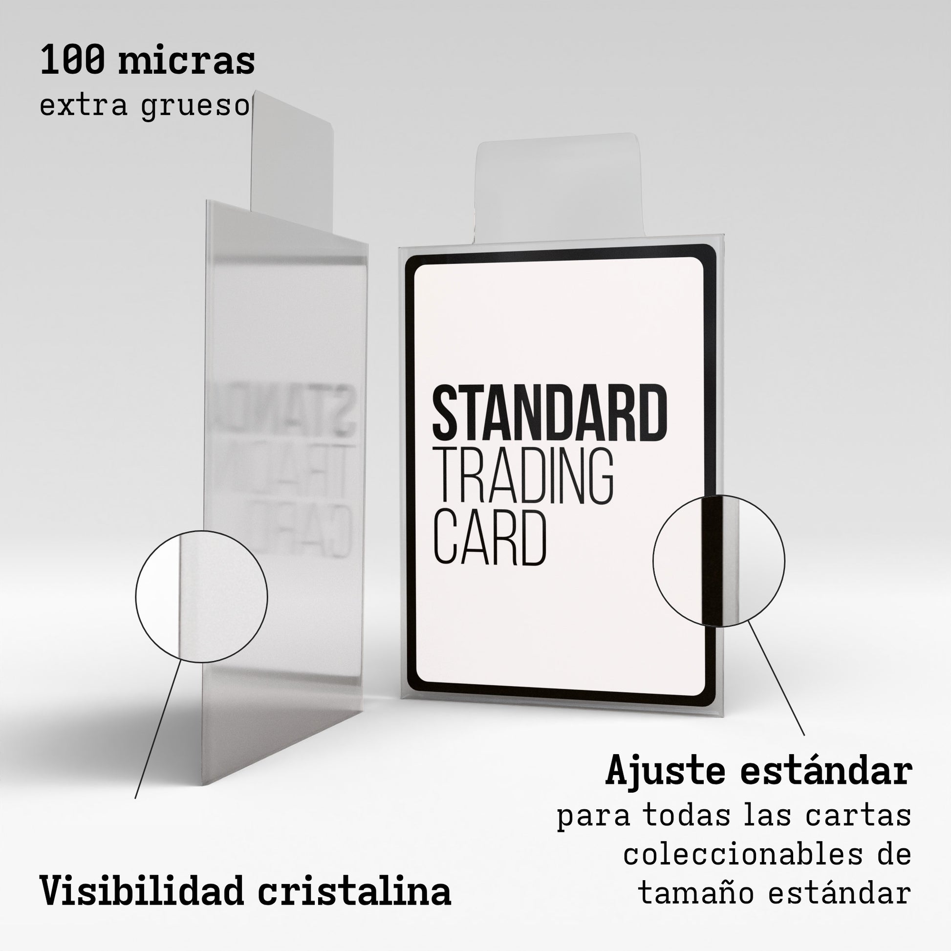Thick Pull Tab Sleeves Product Gallery Image 2 (es)