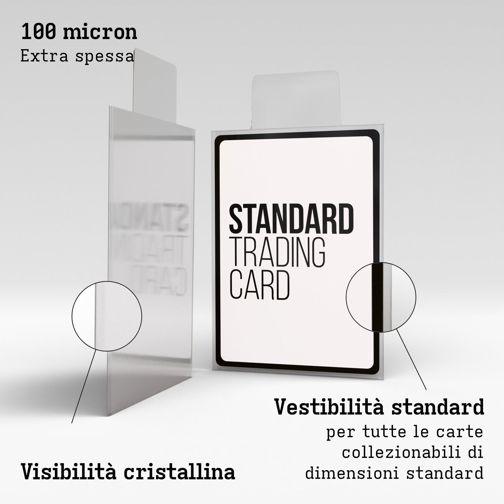 Thick Pull Tab Sleeves Product Gallery Image 2 (it)