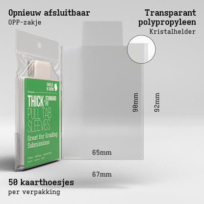 Thick Pull Tab Sleeves Product Gallery Image 3 (nl)