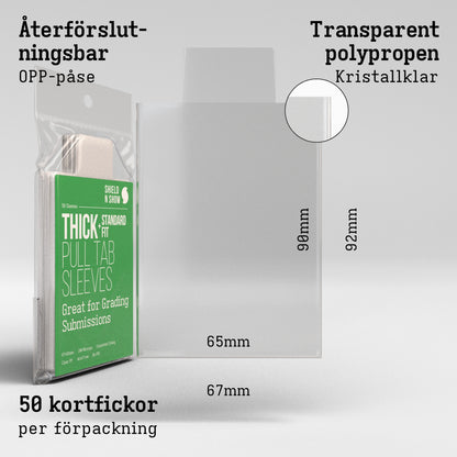 Thick Pull Tab Sleeves Product Gallery Image 3 (sv)