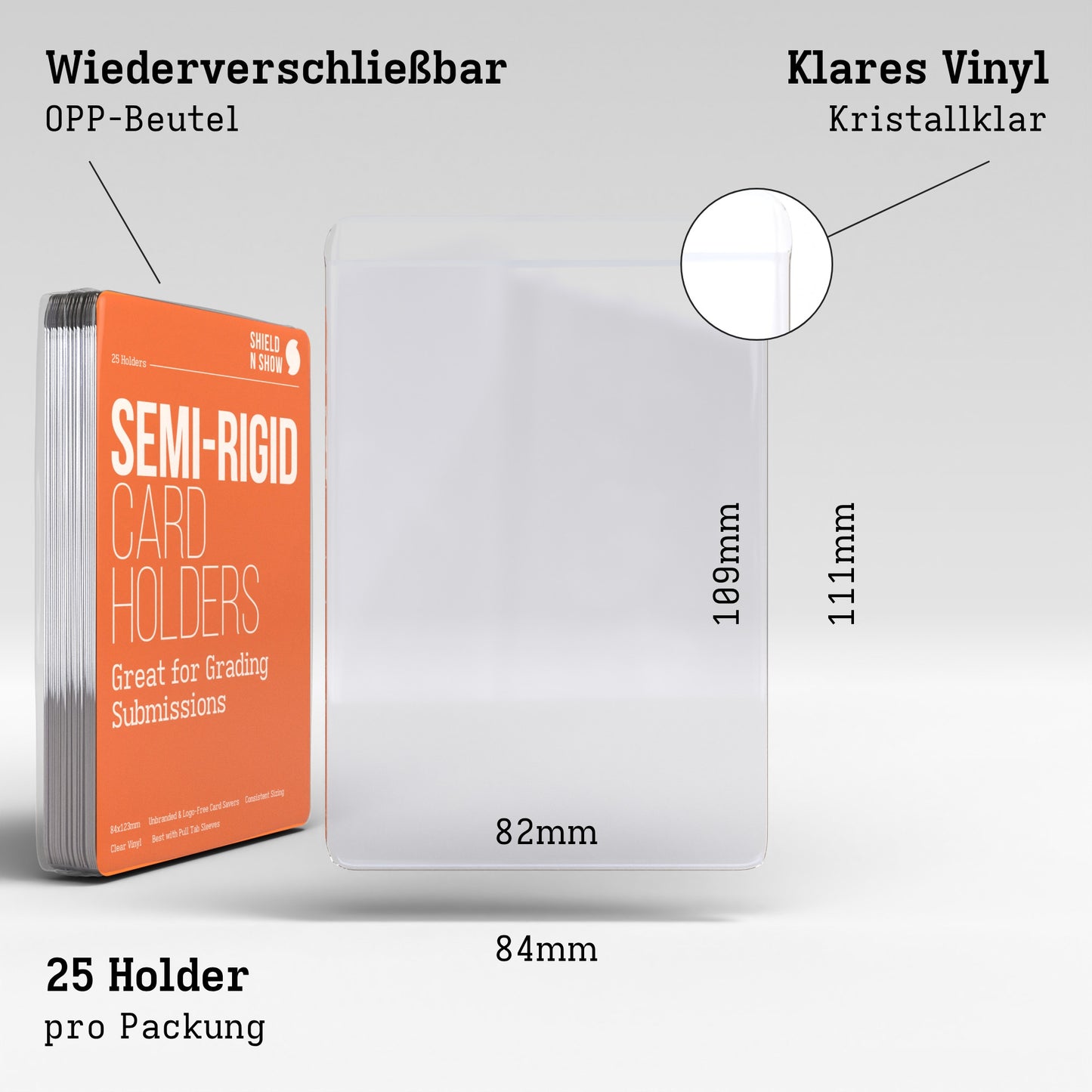 Semi Rigid Card Holders Product Gallery Image 3 (de)