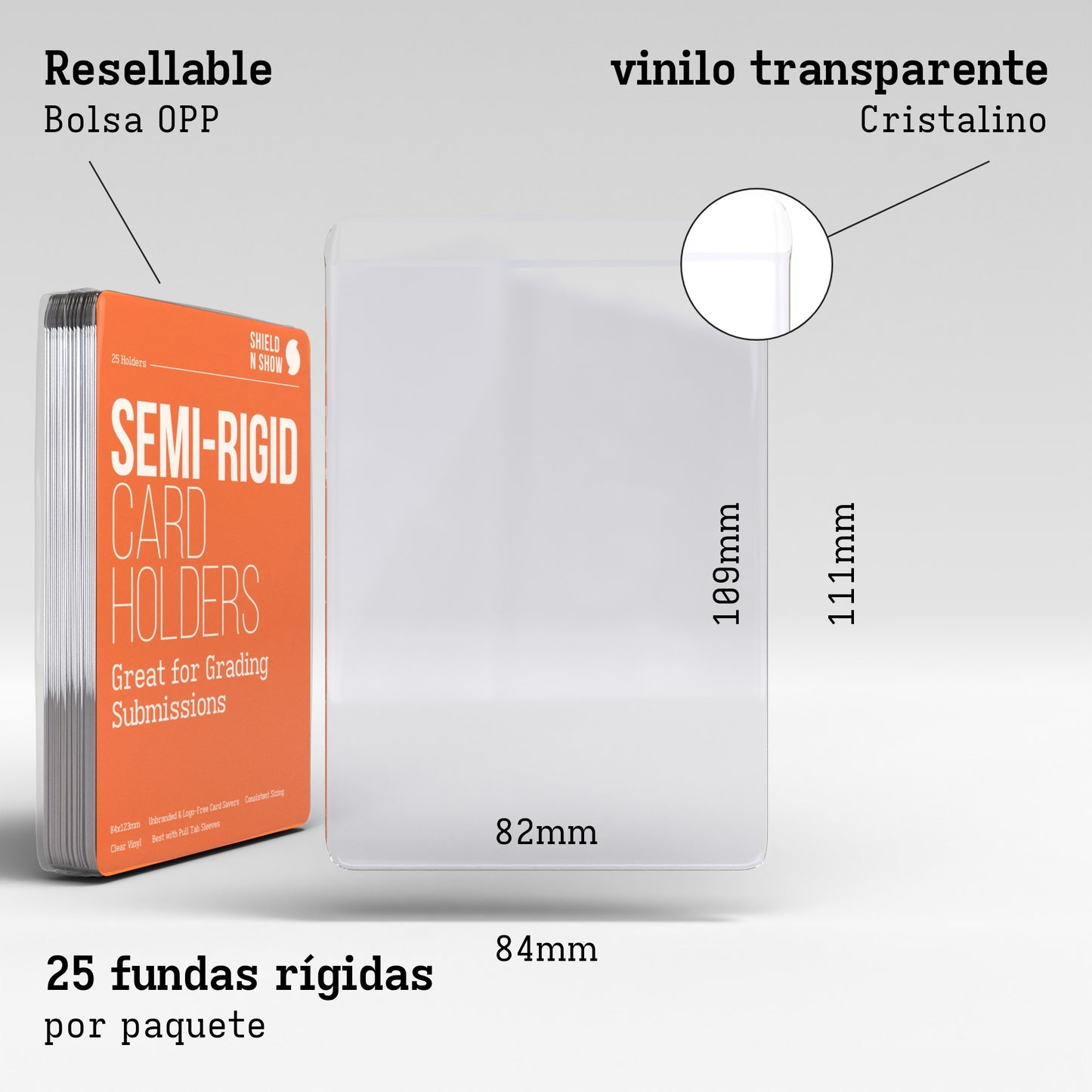 Semi Rigid Card Holders Product Gallery Image 3 (es)
