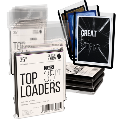 Toploaders Black & White Product Variant Image [1007-01-BLK-012]