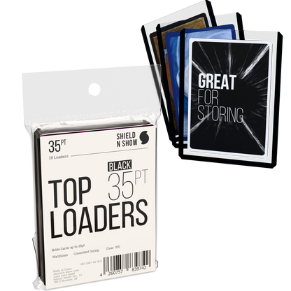 Toploaders Black & White Product Variant Image [1007-01-BLK]