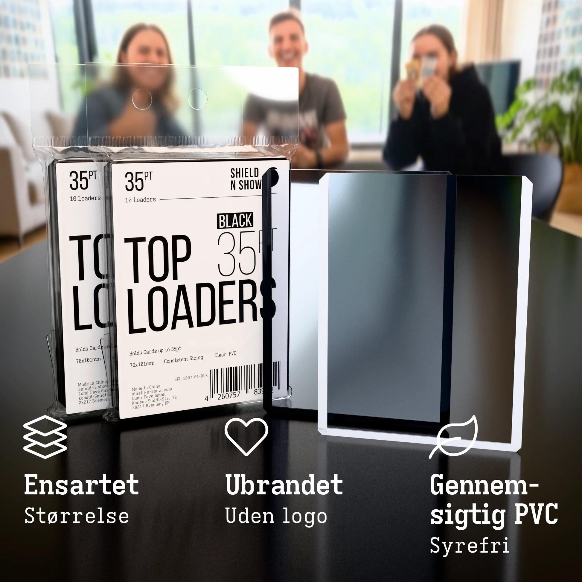 Toploaders Black & White Product Gallery Image 1 (da)