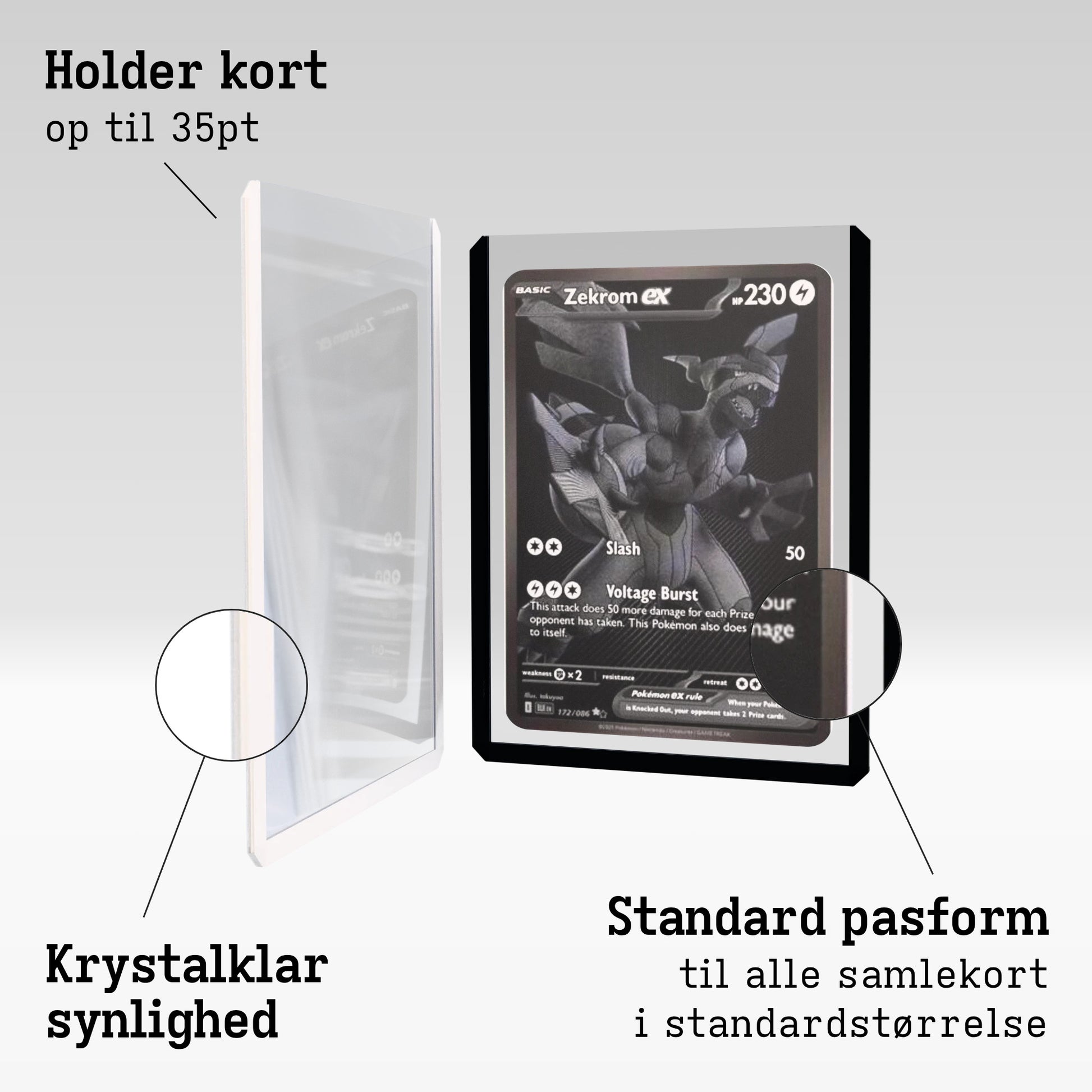 Toploaders Black & White Product Gallery Image 2 (da)
