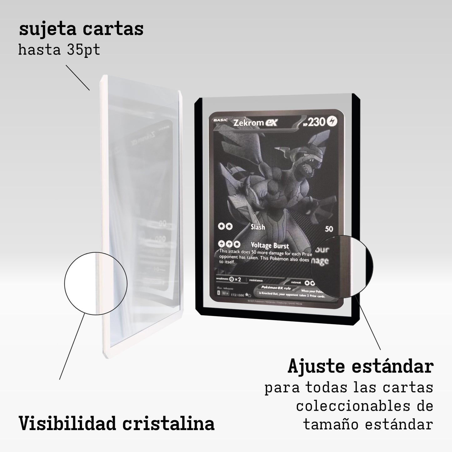 Toploaders Black & White Product Gallery Image 2 (es)