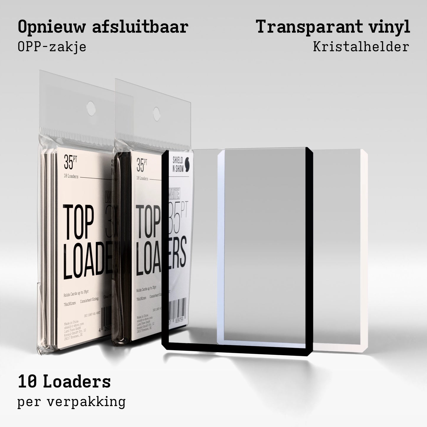 Toploaders Black & White Product Gallery Image 3 (nl)