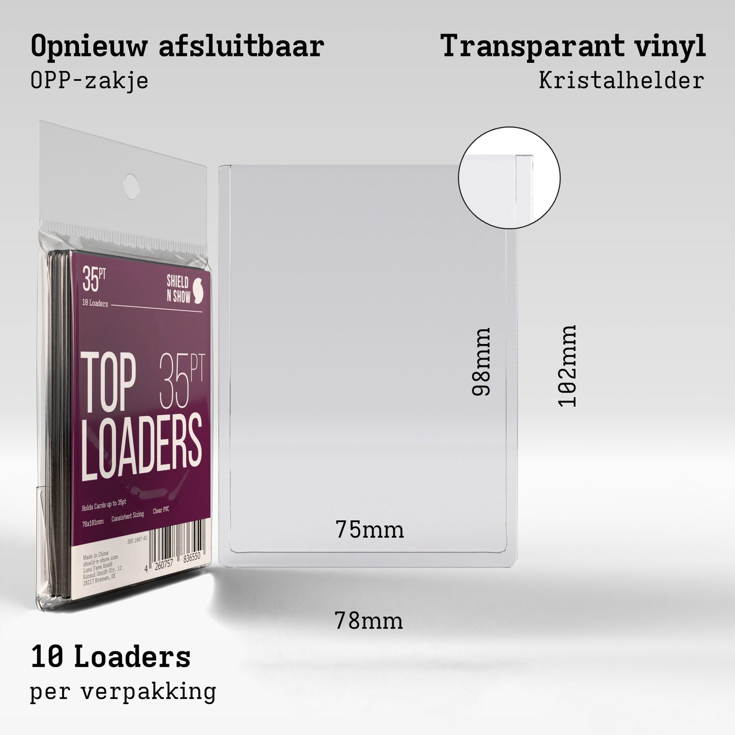 Toploaders Product Gallery Image 3 (nl)