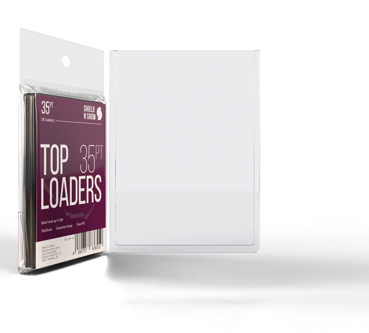 Toploaders Specs Image