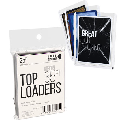 Toploaders Black & White Product Variant Image [1007-01-WHT]