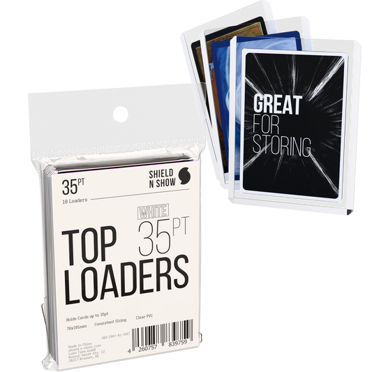 Toploaders Black & White Product Variant Image [1007-01-WHT]