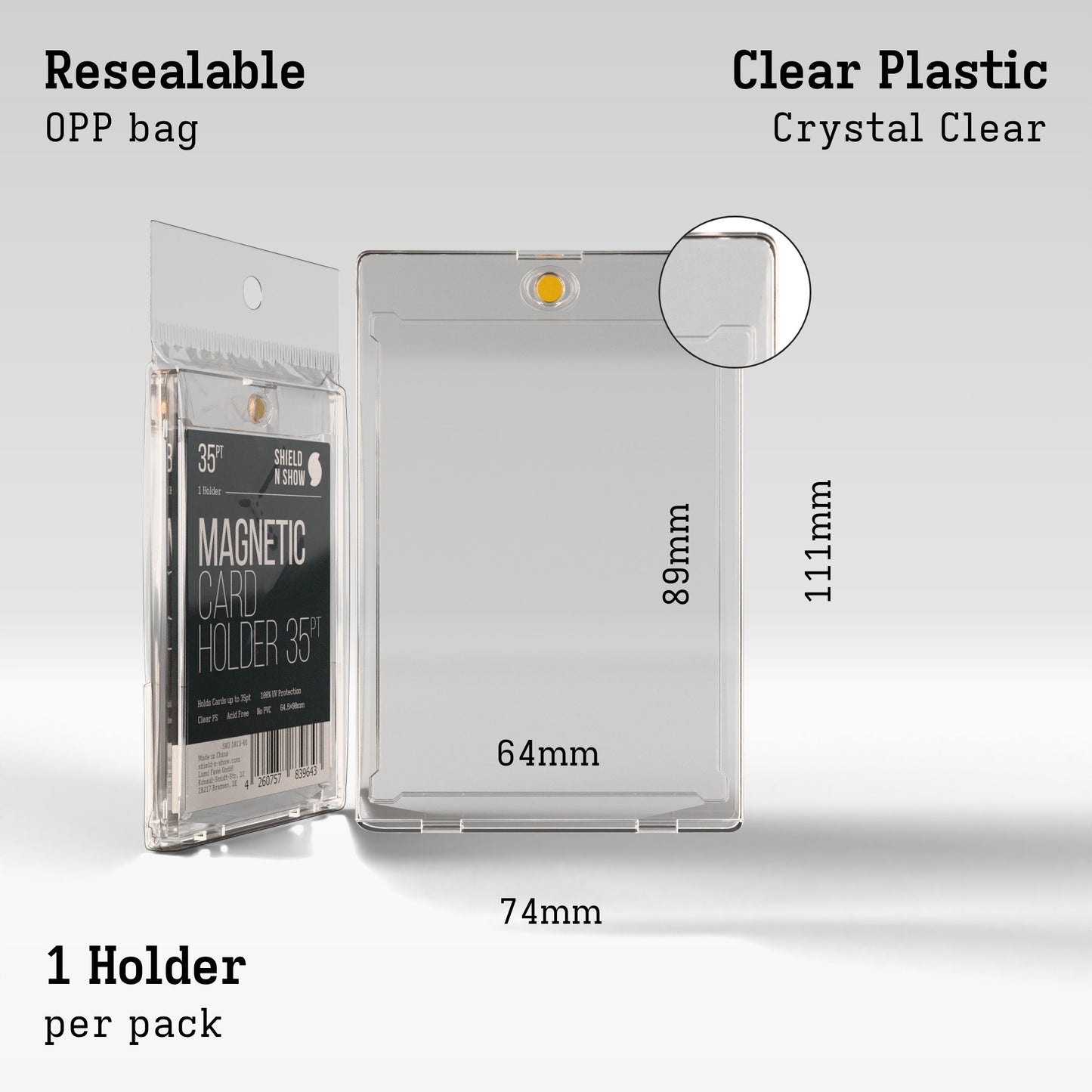 Magnetic Card Holder Product Gallery Image 3 (en)