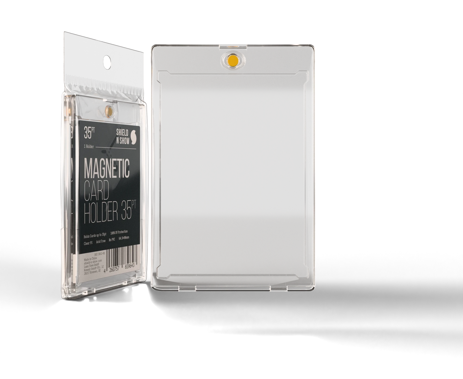 Magnetic Card Holder Specs Image