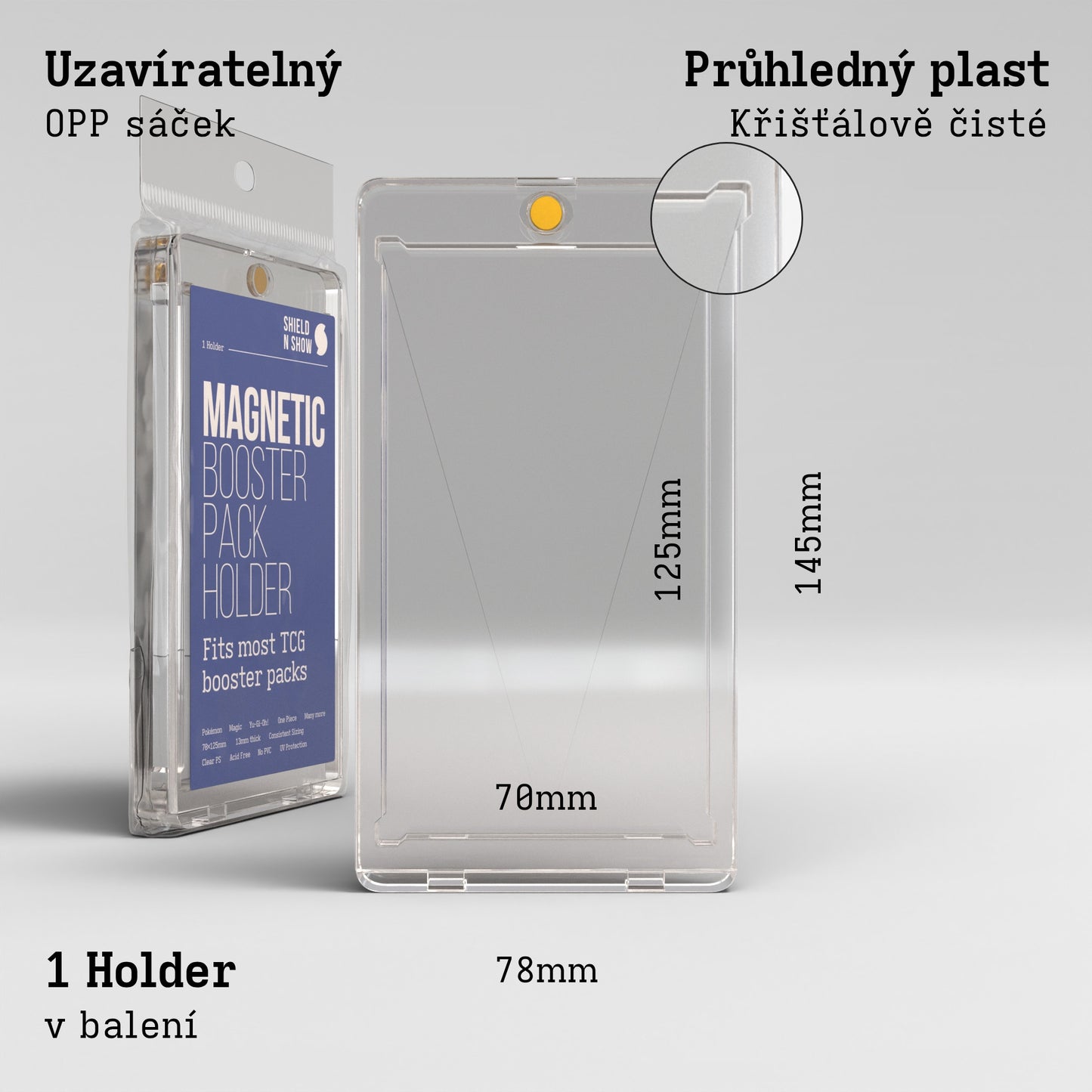 Magnetic Booster Holder Product Gallery Image 3 (cs)