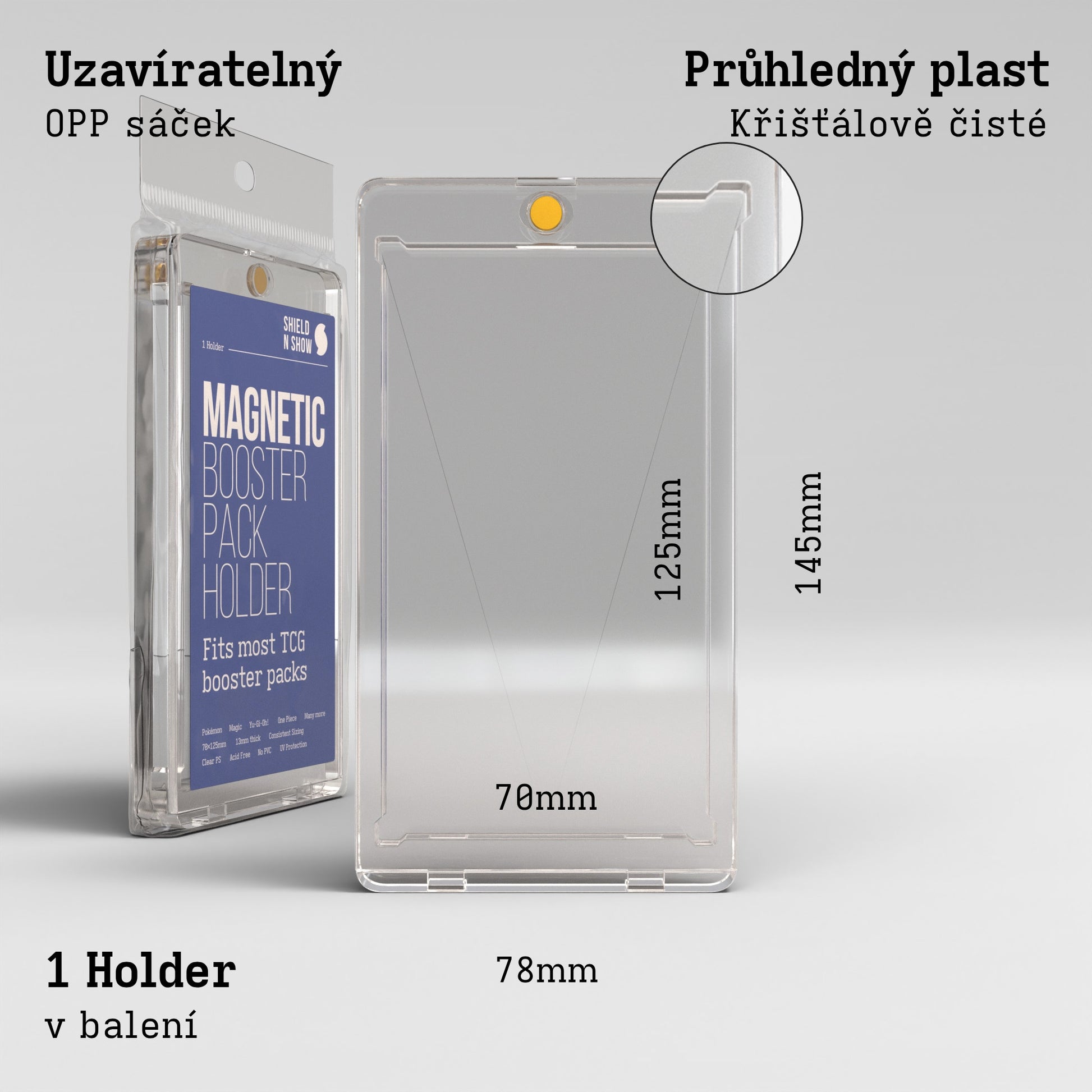 Magnetic Booster Holder Product Gallery Image 3 (cs)