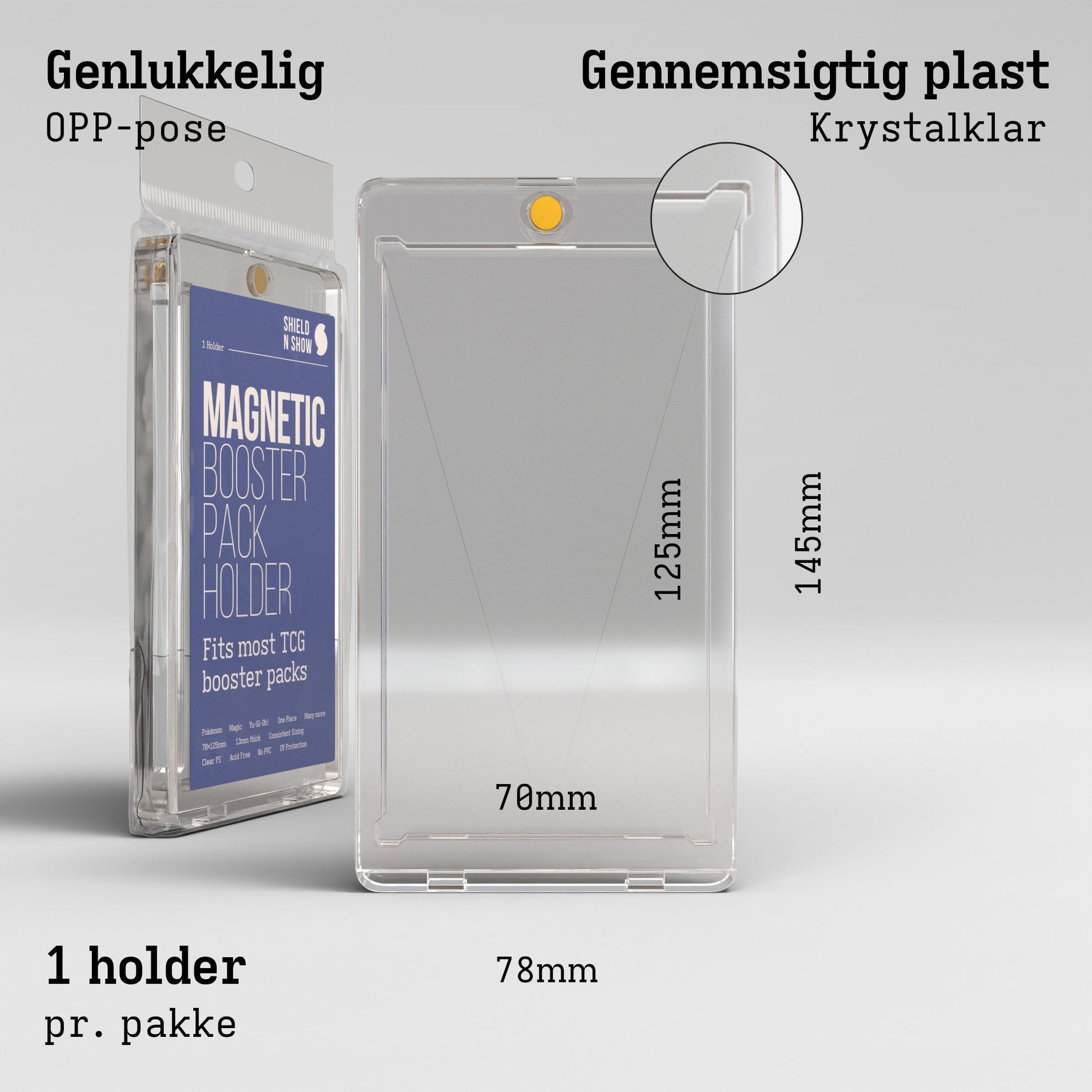 Magnetic Booster Holder Product Gallery Image 3 (da)