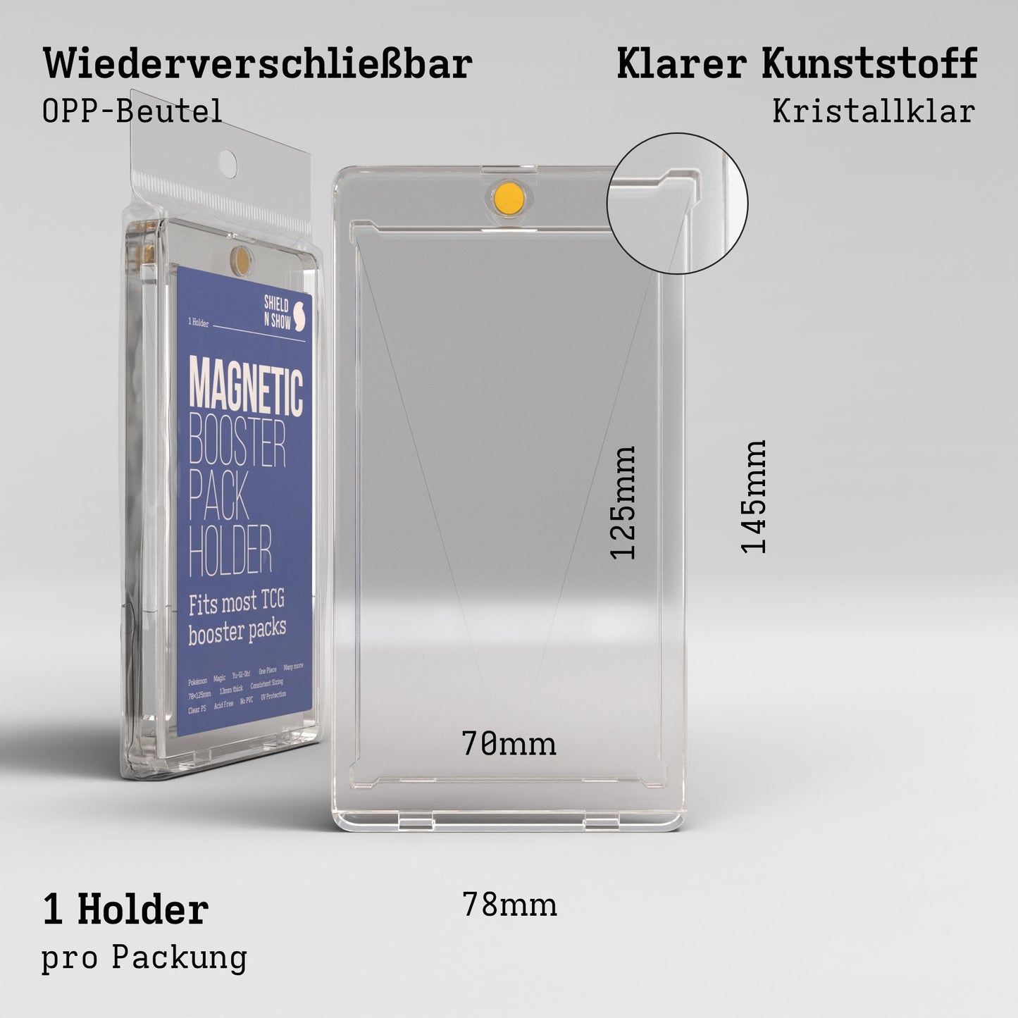 Magnetic Booster Holder Product Gallery Image 3 (de)