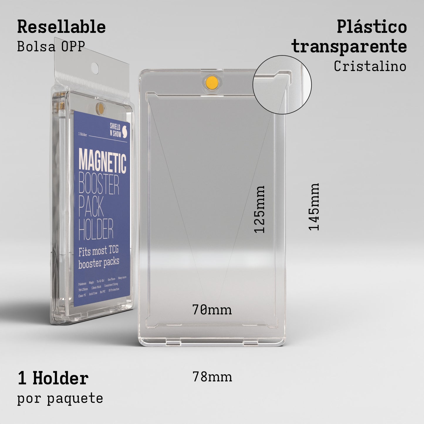 Magnetic Booster Holder Product Gallery Image 3 (es)