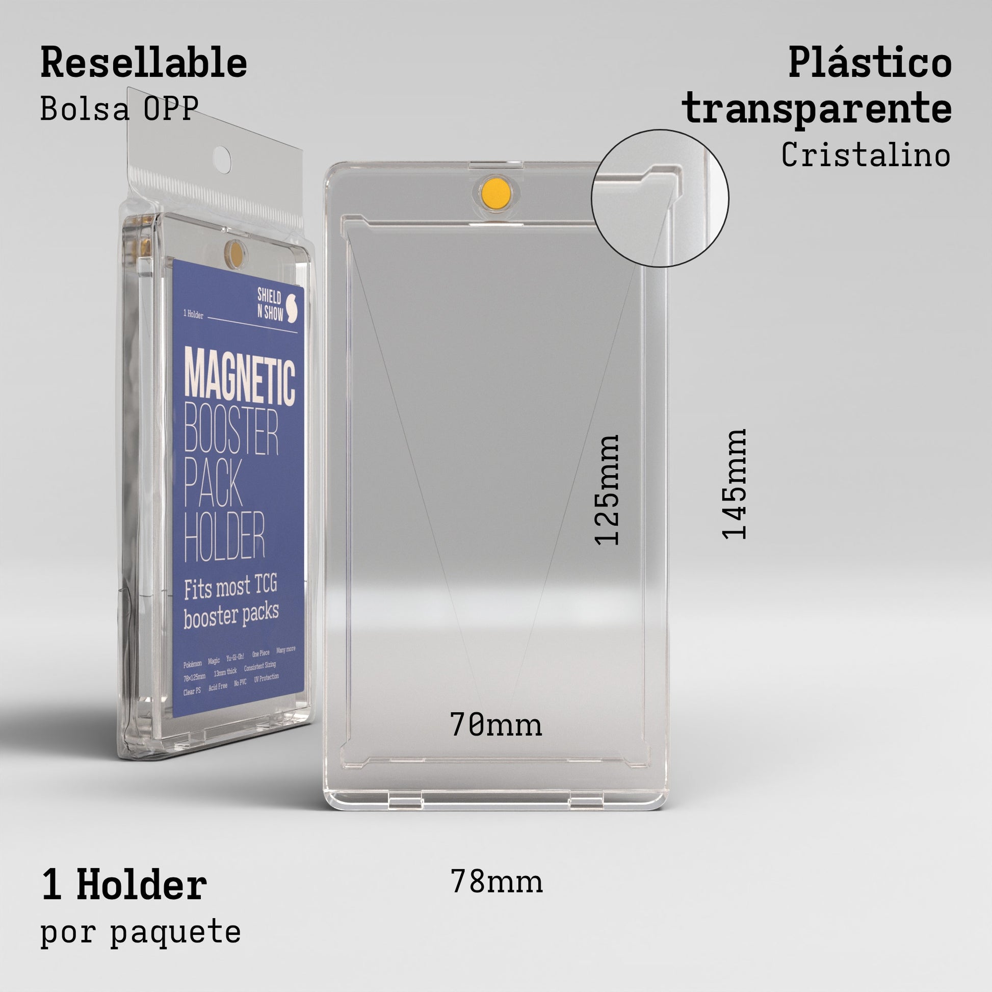 Magnetic Booster Holder Product Gallery Image 3 (es)
