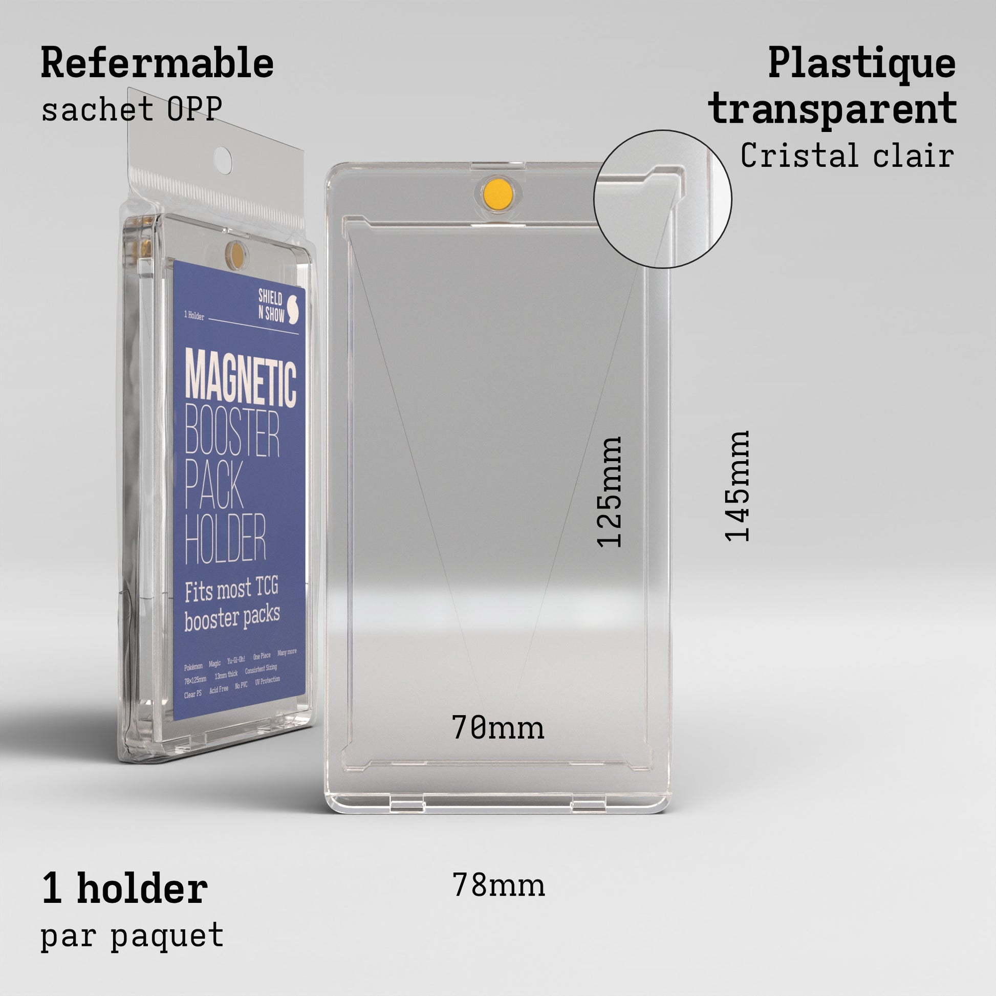 Magnetic Booster Holder Product Gallery Image 3 (fr)