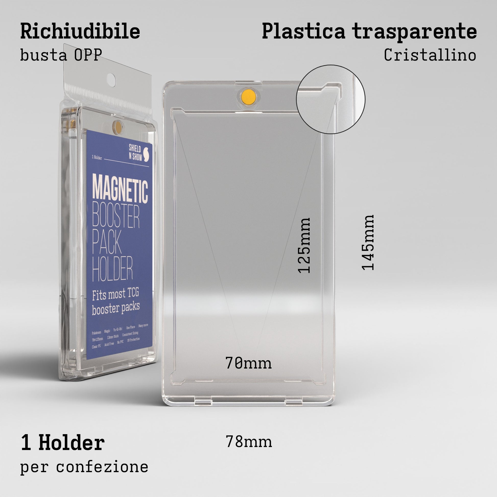 Magnetic Booster Holder Product Gallery Image 3 (it)