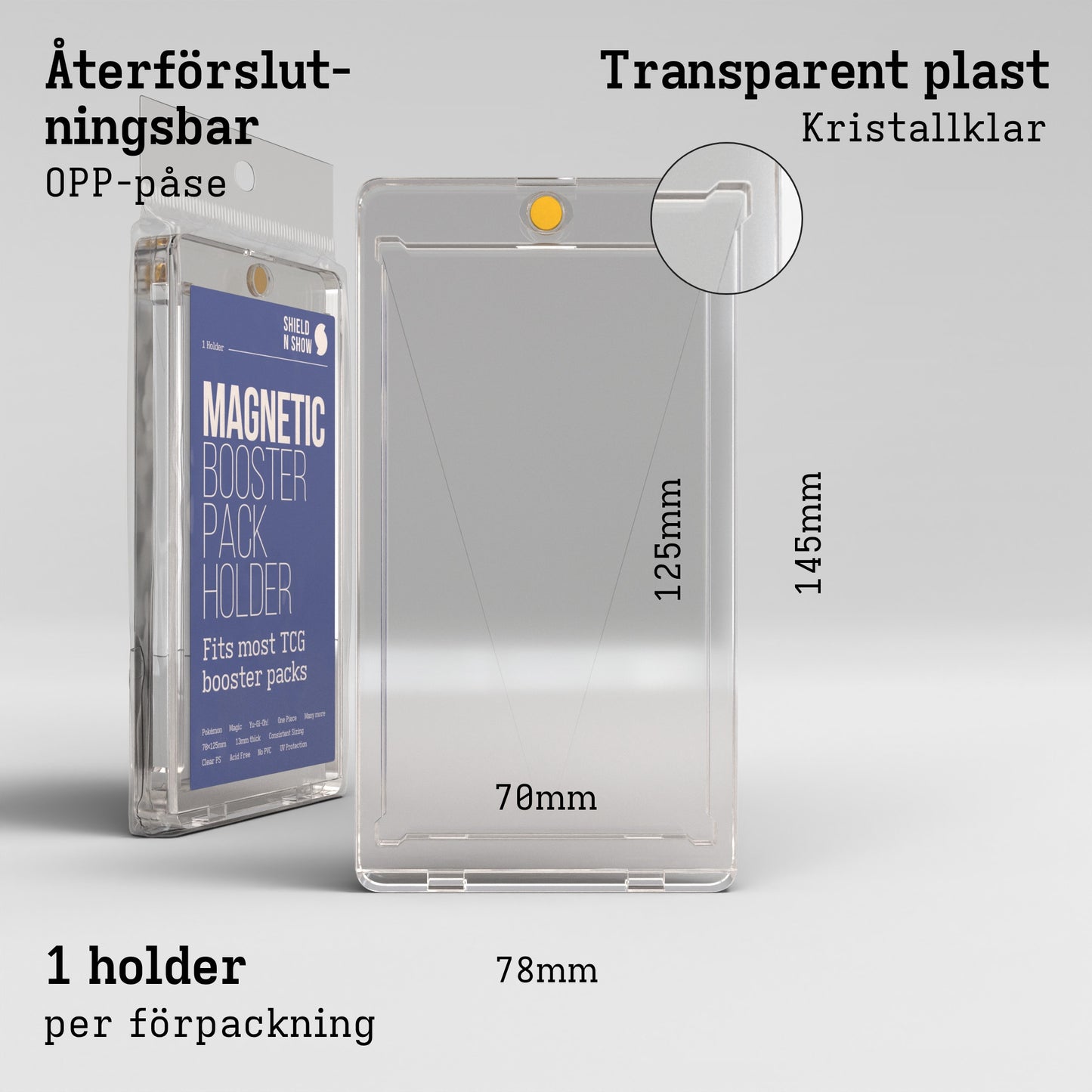 Magnetic Booster Holder Product Gallery Image 3 (sv)