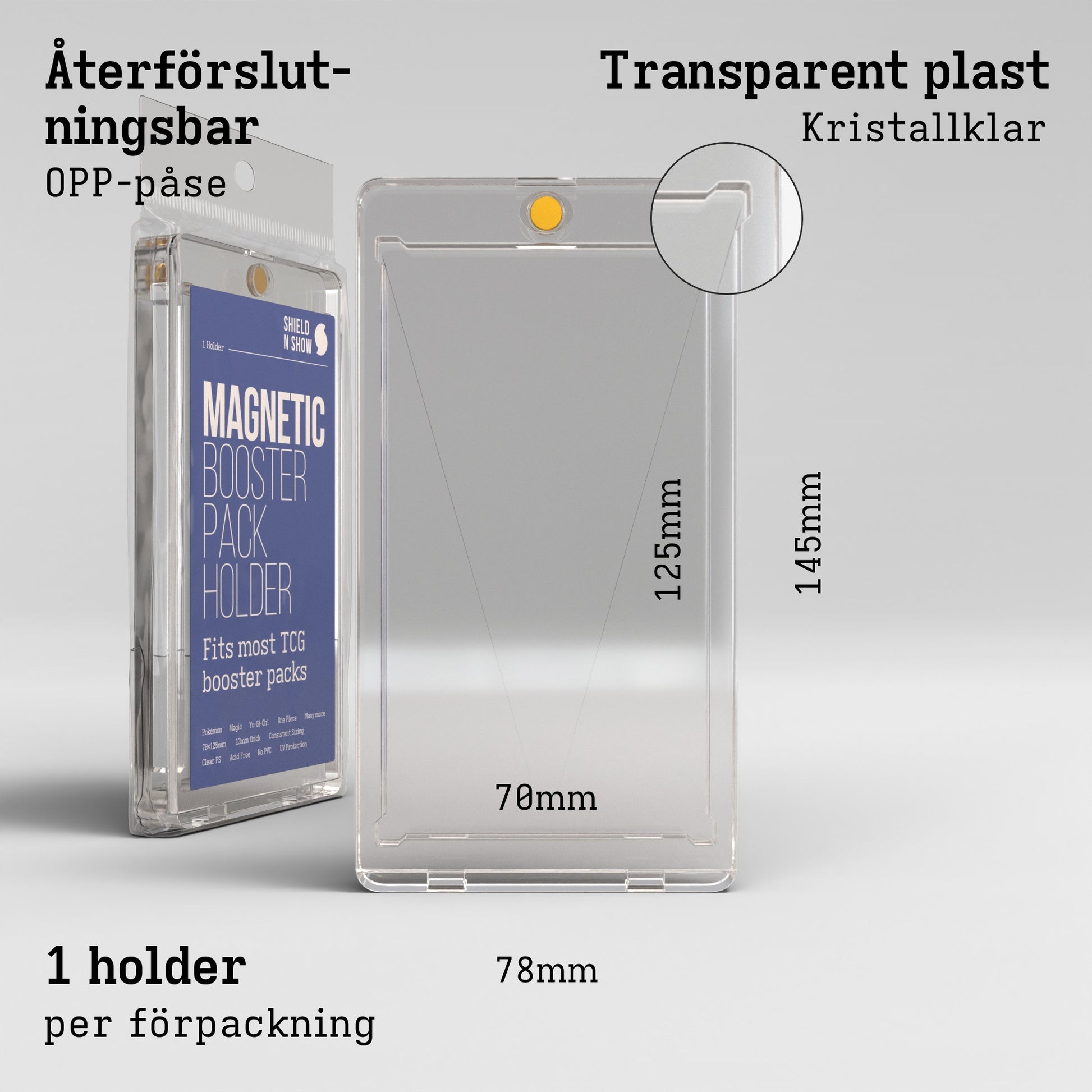 Magnetic Booster Holder Product Gallery Image 3 (sv)