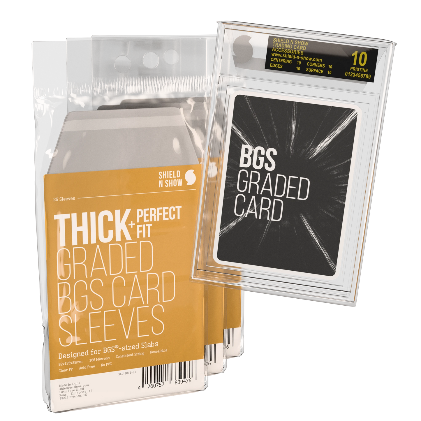 Thick Graded Sleeves for BGS Product Variant Image [1011-01-003]