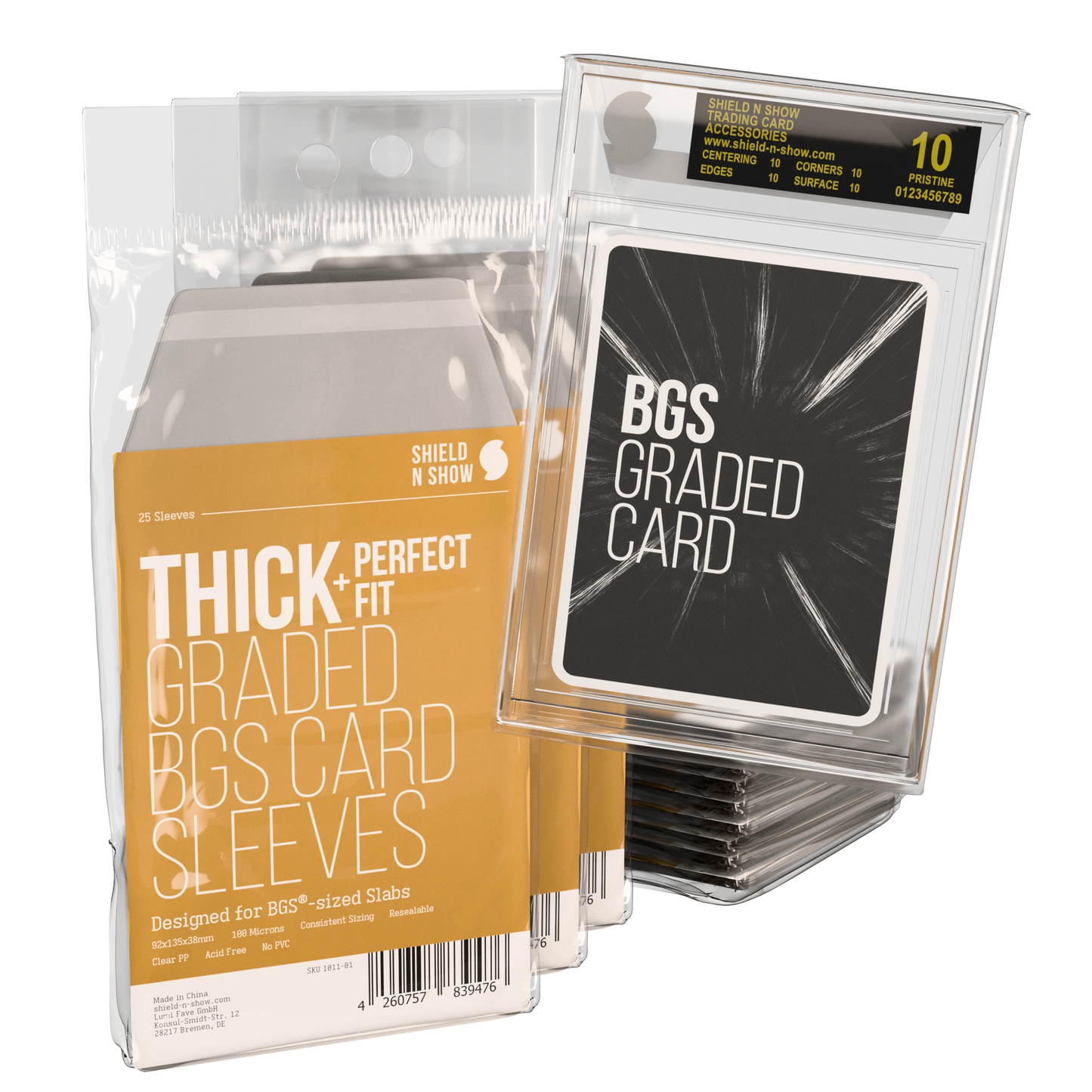 Thick Graded Sleeves for BGS Product Variant Image [1011-01-012]