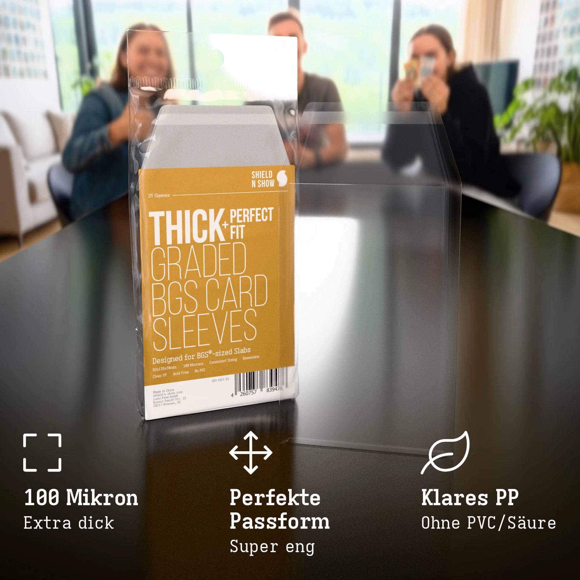 Thick Graded Sleeves for BGS Product Gallery Image 1 (de)