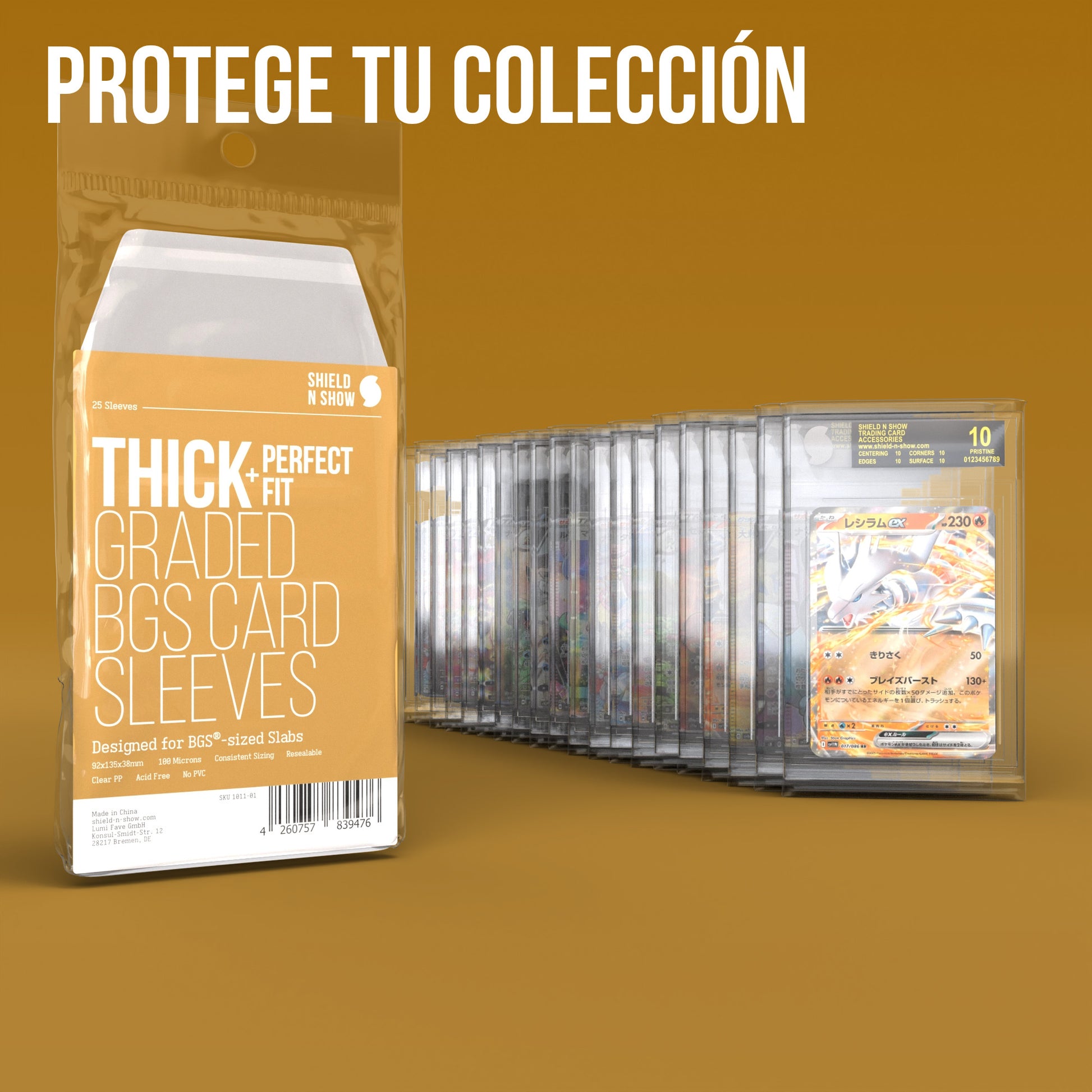 Thick Graded Sleeves for BGS Product Gallery Image 4 (es)