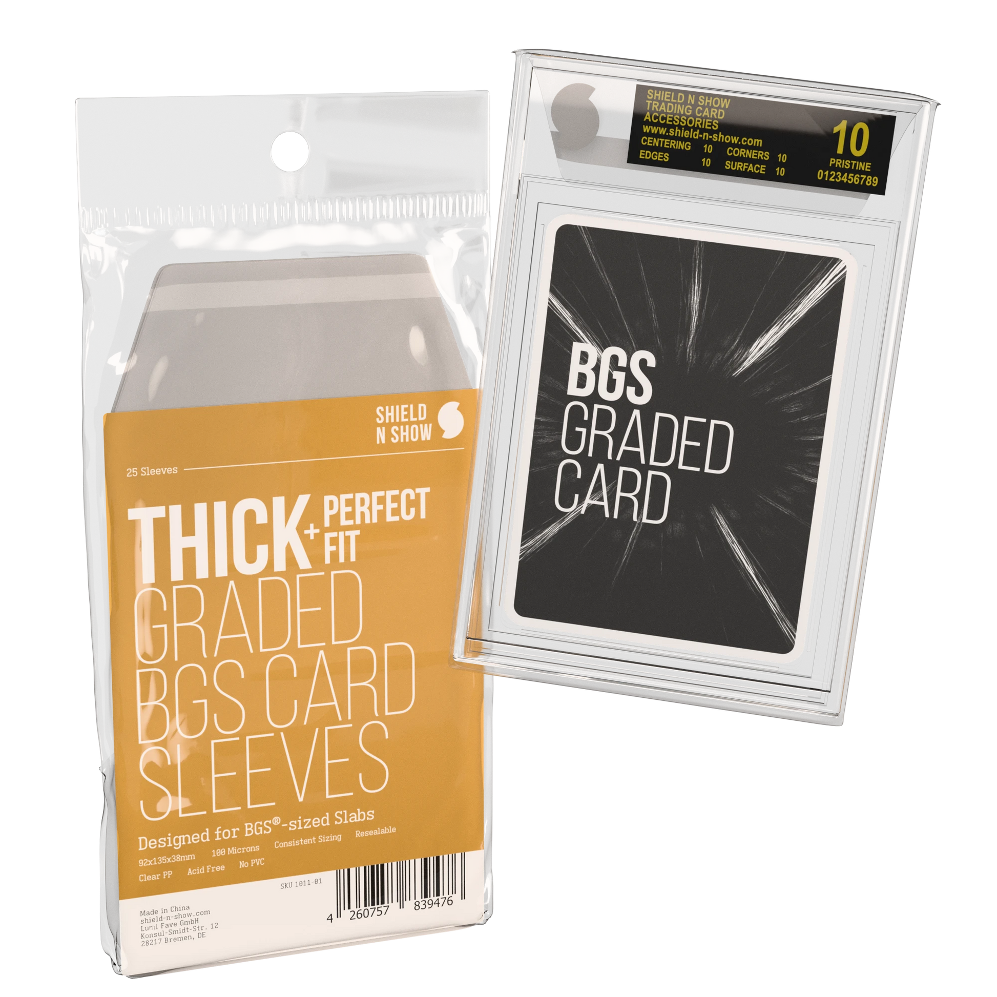 Thick Graded Sleeves for BGS Product Variant Image [1011-01]